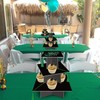 KALEFO Graduation Decorations 2024 Graduation Cap Cupcake Stand with Tassel