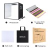 PULUZ 12" Large LED Light Box Photo Tent Dimmable Photography
