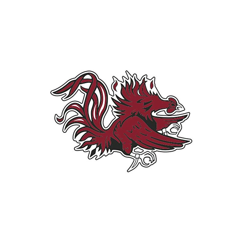South Carolina Decal (REF GAMECOCK DECAL (4''), 4 in)