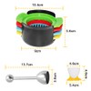 mizikuu 4 in 1 Egg Cutter, Egg Cutting Tool, Stainless