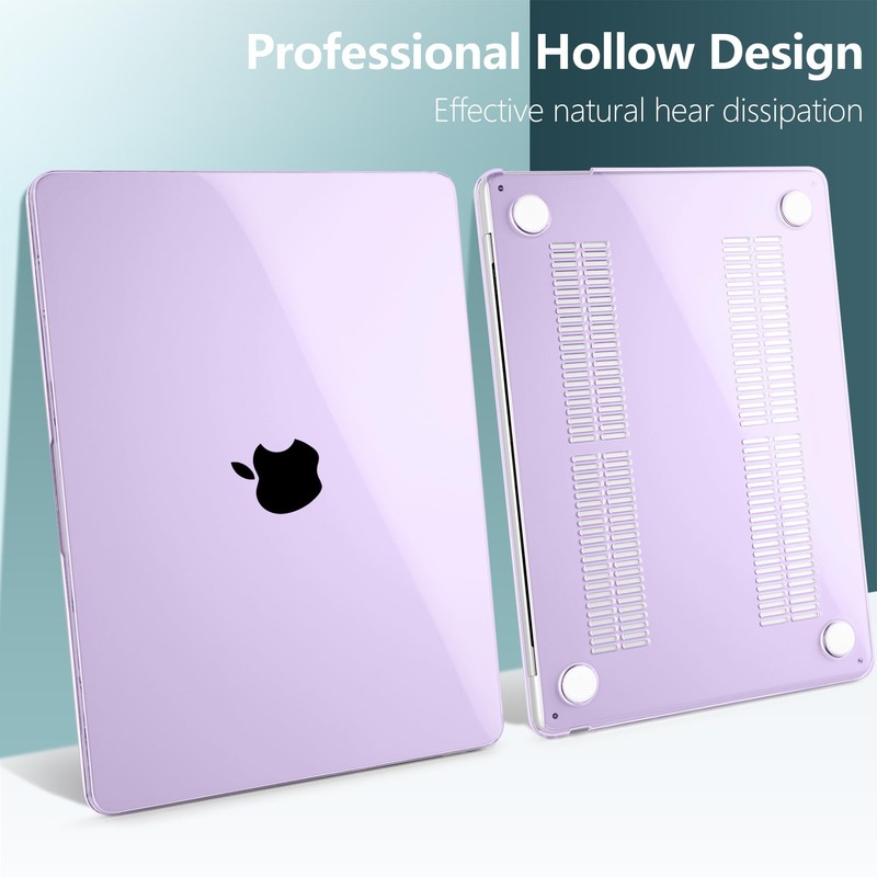 TWOLSKOO Compatible with M4 MacBook Air 15 inch Case 2025-2023