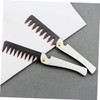 Baluue 2pcs Stainless Steel Folding Comb for Men Portable Wide