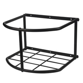 MIYABALA Bucket Holder for Horses Feed,5 Gallon Water and Feed Bucket Holder for Horses,Heavy Duty Metal Wall Mount Water Bucket and Pail Holder for Livestock in Stable (1)
