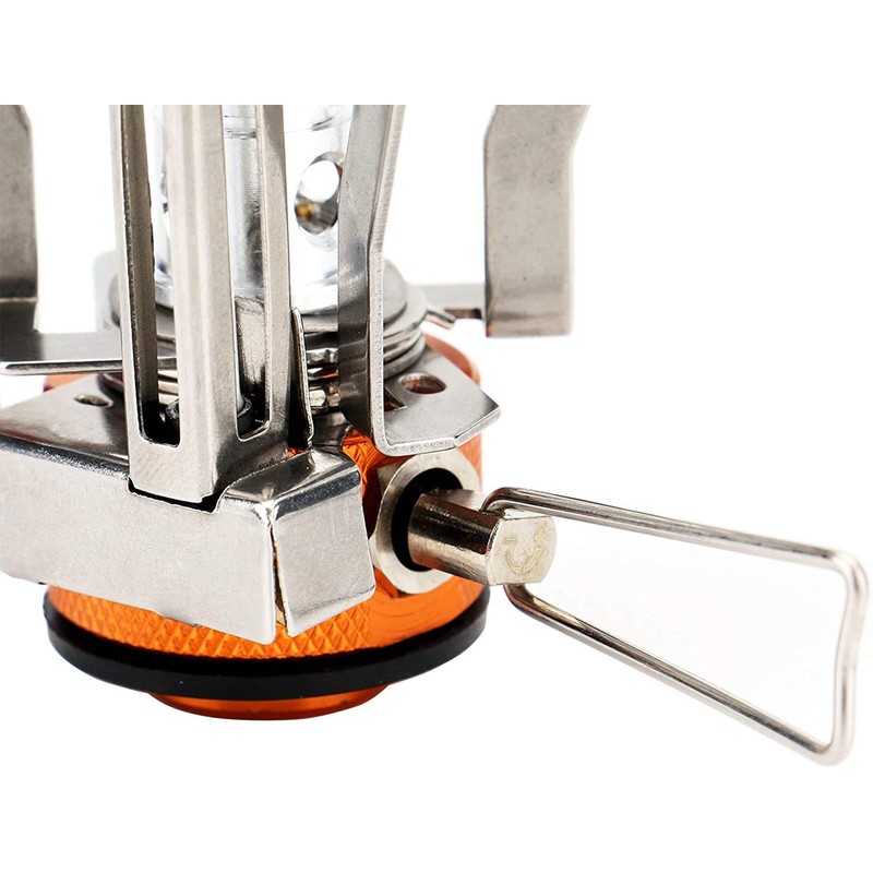 Raxter Camping Gas Stove Portable Mini Pocket Rocket Stove with