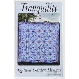 Quilted Garden Designs Tranquility Pattern, None