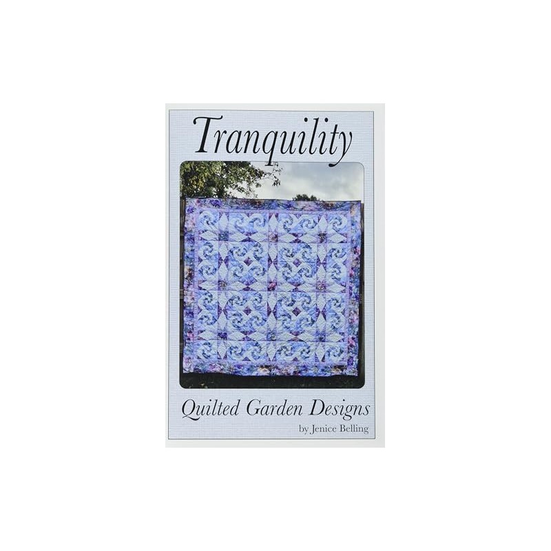 Quilted Garden Designs Tranquility Pattern, None