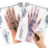 Reusable Henna Tattoo Practice Boards 2 Pack Henna Hand Practice