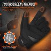 aaasportx Breathable Motorcycle Gloves for Men with Kevlar & TPR