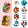 Pack of 13 Storage Boxes with Lid, Small 11.2 x