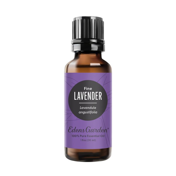 Edens Garden Lavender- Fine Essential Oil, 100% Pure Therapeutic Grade (Undiluted Natural/Homeopathic Aromatherapy Scented Essential Oil Singles) 30 ml