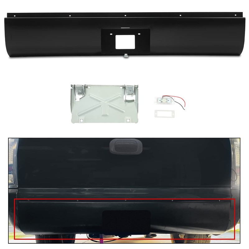 KUAFU Roll Pan Compatible with 1999-2006 Chevy Silverado GMC Sierra