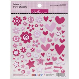 Bella Blvd TRINKETS Puff STCKRS PEEP, Punch, Peep & Cotton Candy
