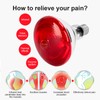Hoakya Infrared Light Bulb, 275W Near Infrared Red Light Therapy