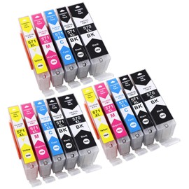 Bergsan Printer Cartridges Compatible with Canon PGI-570 CLI-571 XL for Canon Pixma MG5700 MG5750 MG5751 MG5752 MG5753 MG6800 MG6850 MG6851 MG6852 TS5000 TS5050 TS5051 TS5053 TS5055 TS6050 TS6051