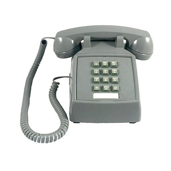 Cortelco 2500-V-SL 250082VBA20M Desk w/Volume Slate