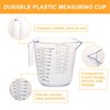 Gucass Set of 4 Measuring Cups Set, Plastic Measuring Cups