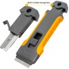 Razor Blade Scraper Tool with 15pcs Extra Blades, Cleaning Razor