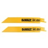 DEWALT Reciprocating Saw Blades, Straight Back, 6-Inch, 14 TPI, 2-Pack