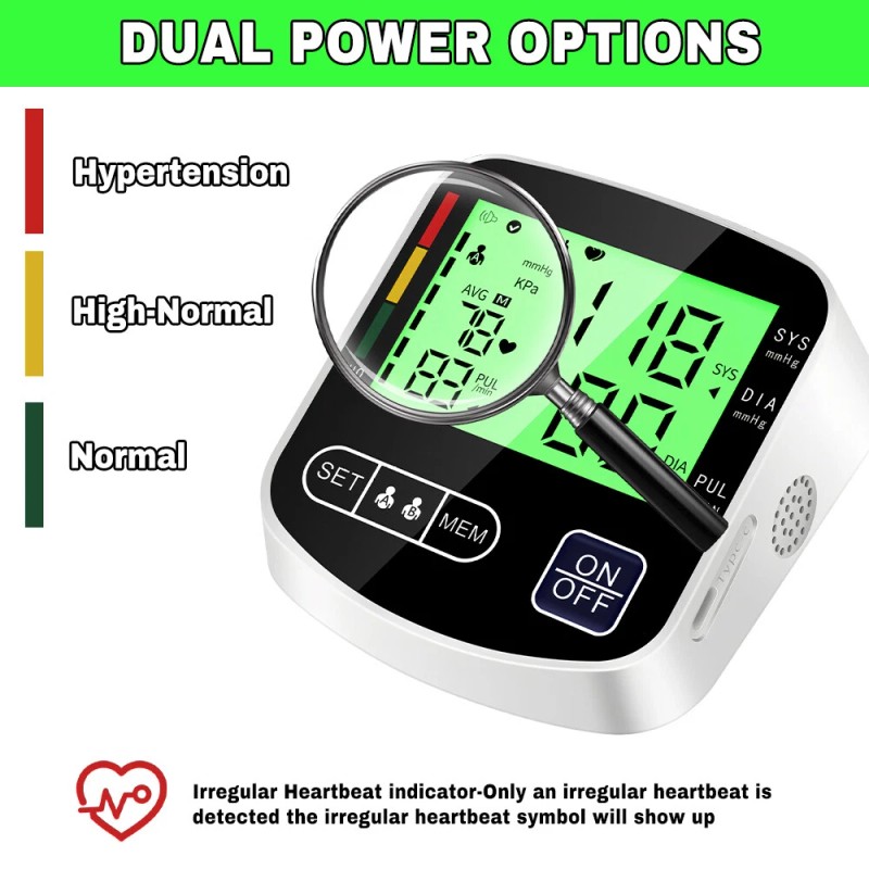 SOFIA Digital Extra Large Backlit Display Automatic Upper Arm Blood