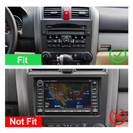9-Inch IPS Touchscreen Android 10 Car Stereo for Honda CR-V 2007-2011 with Wireless CarPlay & Android Auto 2+32GB Car Radio, Support GPS, WiFi, Bluetooth, FM Radio, Backup Camera, SWC, Dual USB, AUX