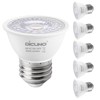 DiCUNO PAR16 LED Bulb 60W Equivalent, 6W Short Neck Spotlight