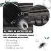 Moresoo Micro Ring Real Hair Extensions, 45 cm, Black and