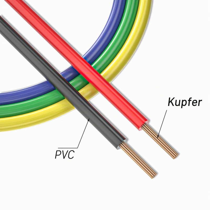 Cleqee Crocodile Clips Test Cable Two Ends Crocodile Cable, Pack