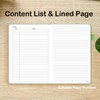 Leapig Lined Journal Notebook Linen Hardcover Ruled College Ruled Journals