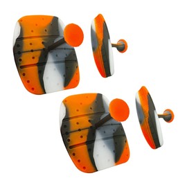 TOAINRSI Golf Swing Trainer T Grip Aid, Golf Training Aid Correct Posture Club Swing Grip Pad, for Indoor/Outdoor Practice, Enhances Grip Alignment & Swing Accuracy（2 Sets）