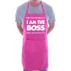 I Am The Boss Fathers Day Funny BBQ Cooking Novelty