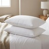 ANSSO Queen Size Down Alternative Pillow-Suitable for Hotel Sleep,Soft White