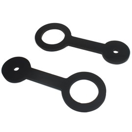 OZXNO 2pcs RV Shower Door Travel Latch Strap Silicone RV Bathroom Door Lock Strap Compatible with F100158276 0273349