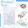 Wesnoy Bride Shoe Bag 11" x 9" Satin Wedding Shoe