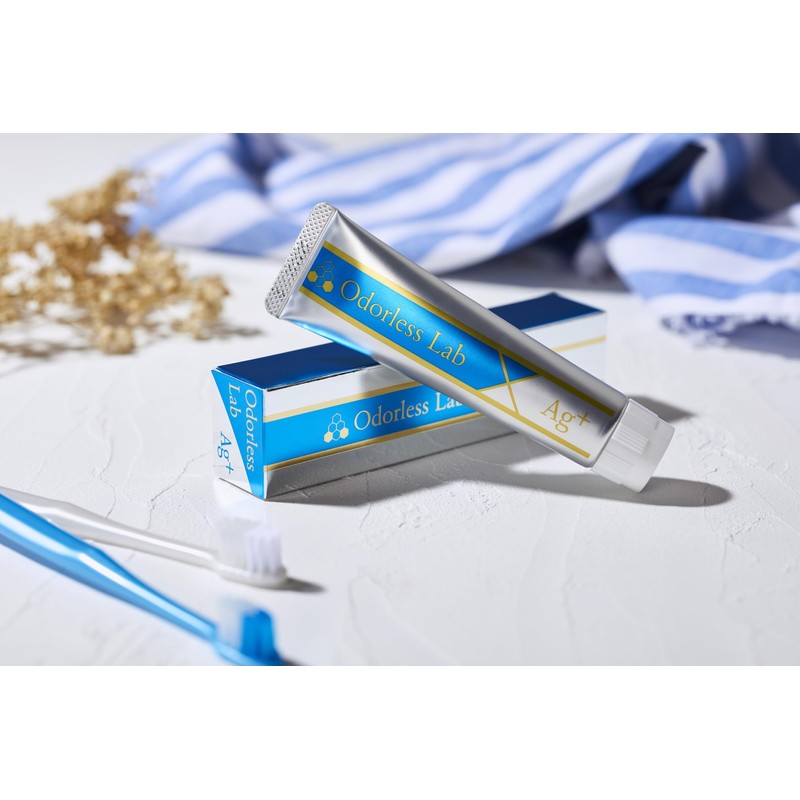 (Odorless Laboratory) Silver Ion Toothpaste, High Concentration Silver Ion Formulation,