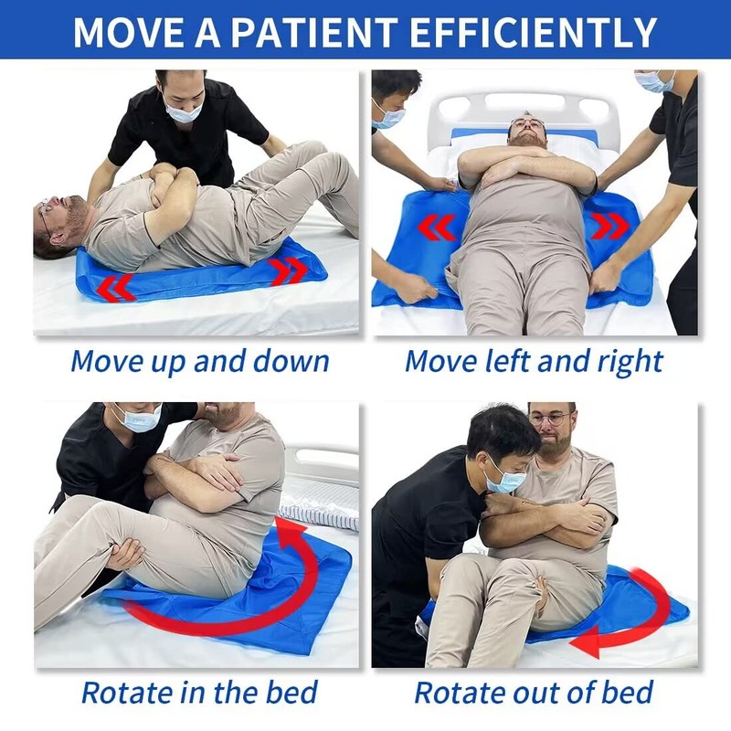 EZ Assistive 56"*78" Flat Slide Sheet Reusable and Washable Patient
