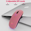 TQQ Wireless Mouse (Pink)