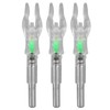 3PCS Lighted Nocks for Arrows Plastic Auto Lighting Archery Arrow