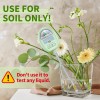 Raintrip Soil Moisture Meter, 4-in-1 Meter for Plants, Tester green