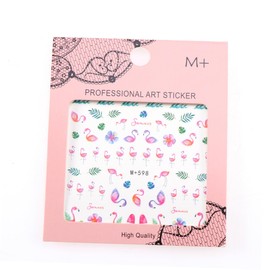 Ipetboom 18pcs Cartoon Hawaii Nail Art Stickers for Women Fun Fruit Leaf Designs for Unique Manicures for Parties and Special Events