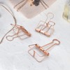 Extra Large Binder Clips 2 Inch, Big Paper Clamps Rose