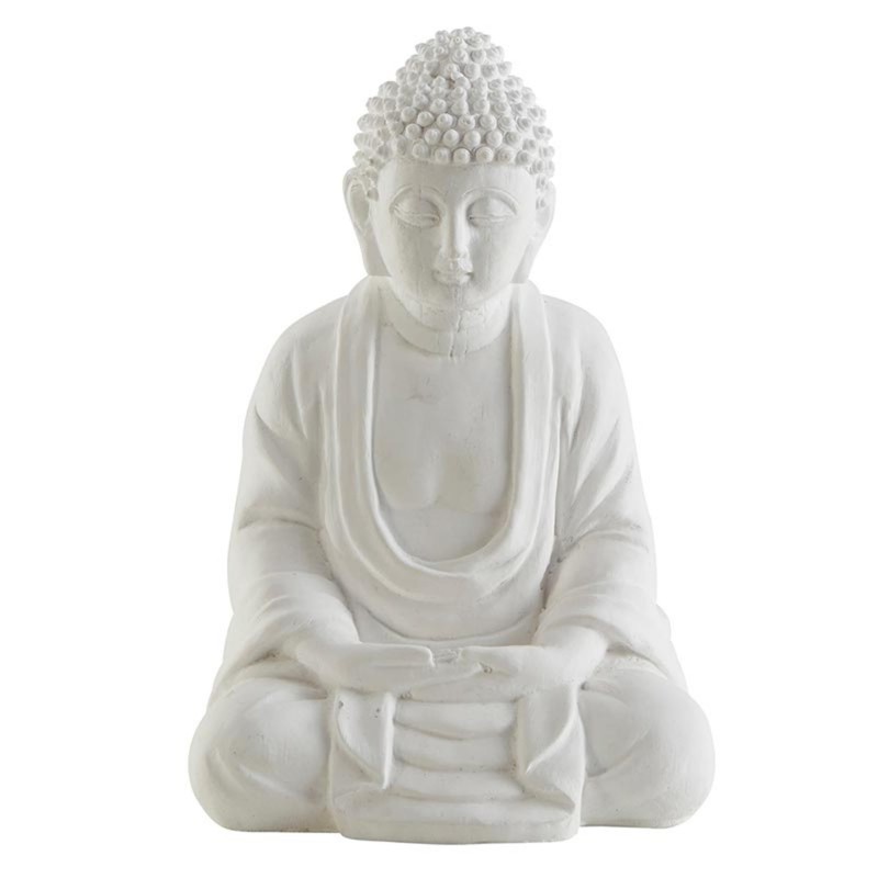 47th & Main Sitting Buddha Sculpture Home Décor for Table,