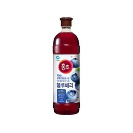 Chungjungone Hongcho Blueberry 1.5L x 3 / 청정원 홍초 블루베리 1.5L x 3개