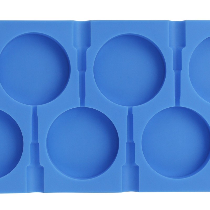 Large Lollipop Mold, Beasea 6 Cavity Silicone Lollipop Molds, Sucker