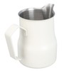 Milk Frother Cup 350ml 304 Stainless Steel Pointed Mouth Foaming