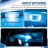 Lyxheth 6PCS 28mm 29mm 6614F Festoon LED Car Bulb, Car