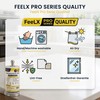 FeelX Pro Series Cleaning Cloths Roll Premium White - Reusable