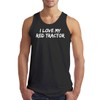 I Love My Red Tractor - Men’s Soft Tank Top