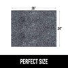 GORILLA GRIP LeakGuard Non-Adhesive Under Sink Mat for Kitchen Cabinet,