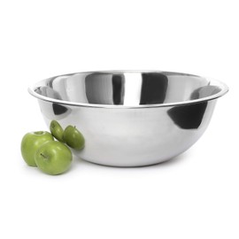 Ybmhome Stainless Steel Mixing Bowl - Premium Polished Mirror Nesting Metal Bowl for Cooking and Serving, Stackable for Convenient Storage-10.25 Quart, 1194, silver