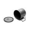 KPOT-550-C Titanium Pot for Outdoor Use, 19.7 fl oz (550